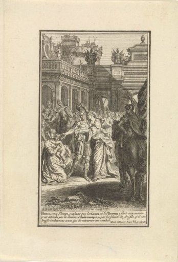 Hector Says Farewell to Andromache