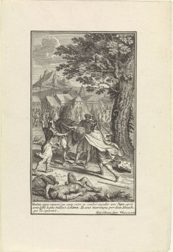 Fight Between Hector and Ajax