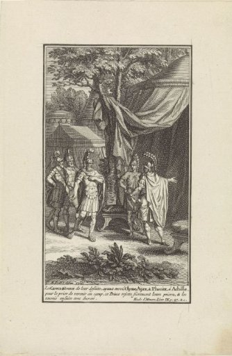 Achilles Refuses the Gifts of Agamemnon