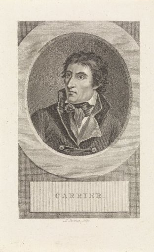 Portrait of the French politician Jean-Baptiste Carrier