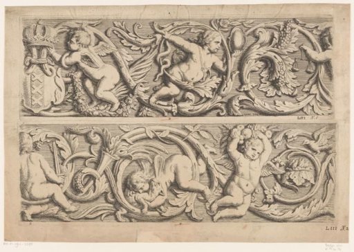 Friezes with putti
