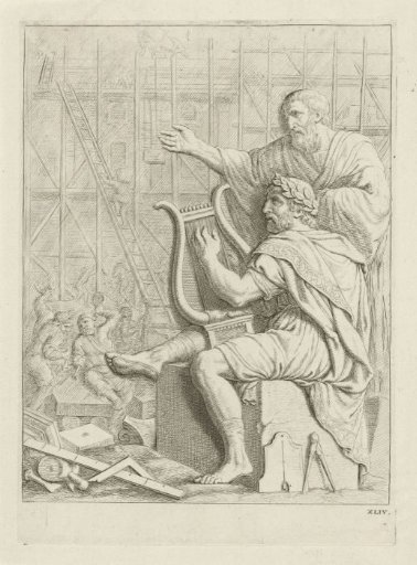 Relief with Amphion and Zethos in the Burgerzaal of the Town Hall on the Dam
