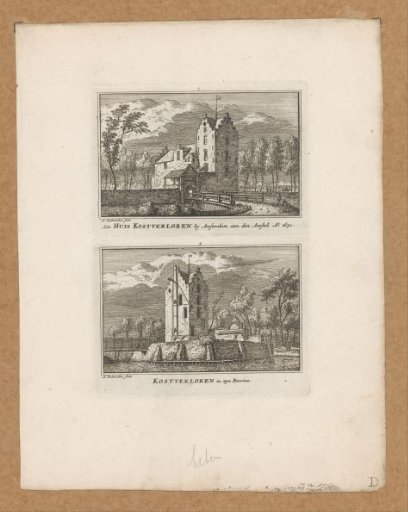 Views of Huis Kostverloren near Amsterdam
