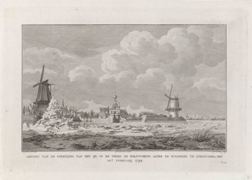 Crashing Ice before Gorinchem (plate 2), 1799