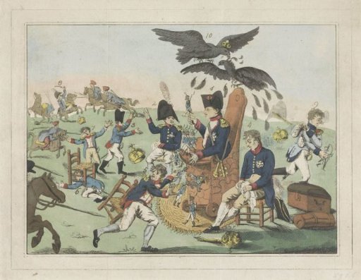 Napoleon in the Chamber Pot, 1813