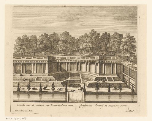 Aviary of Rosendael Castle