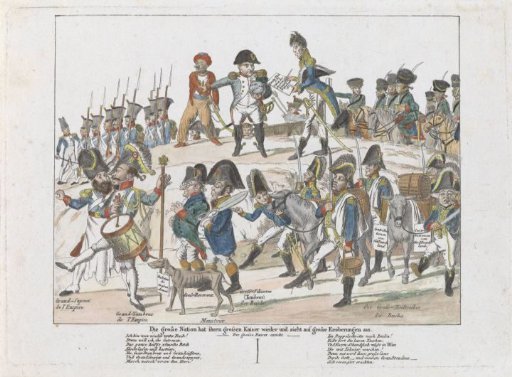 Napoleon's Army Marches to War Again, 1815