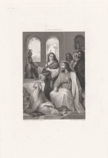 Christ with Martha and Mary