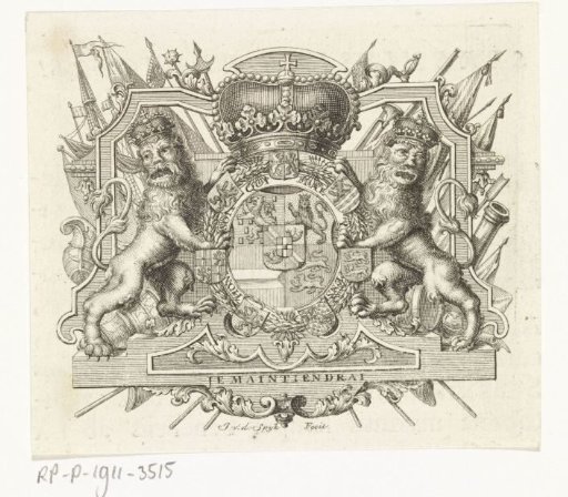 Coat of Arms of Willem IV, Prince of Orange-Nassau