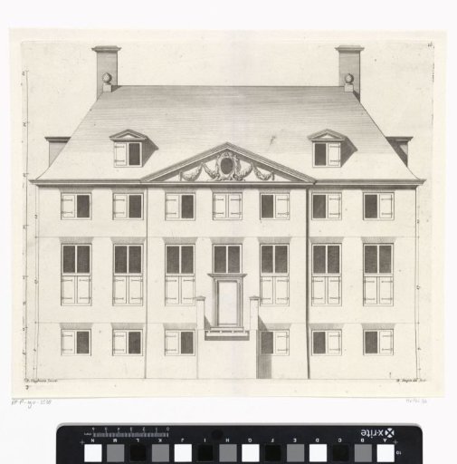 Facade of House Rollecate at Vollenhove