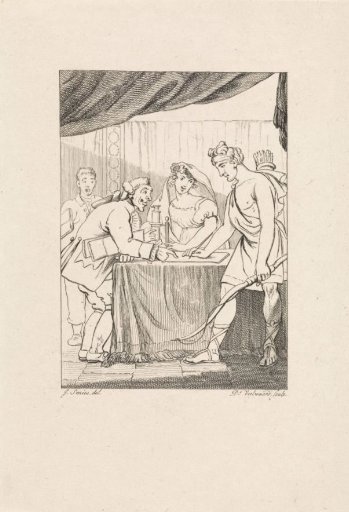 Marriage of Apollo and a young lady