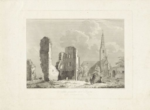 Ruin of the Abbey at Rijnsburg