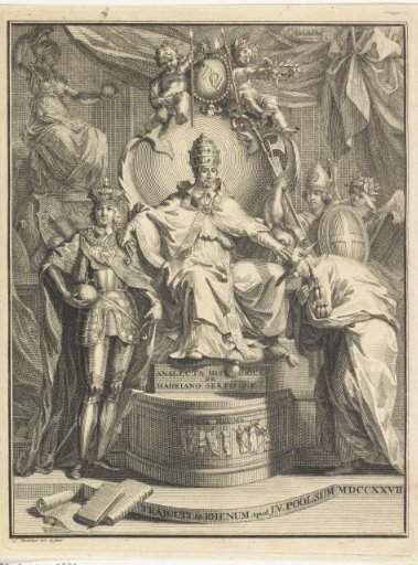 Pope Adrian VI Enthroned