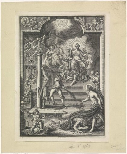 Satire on the Public Execution of the Amsterdam Usurer and Deceiver Aron Abrams