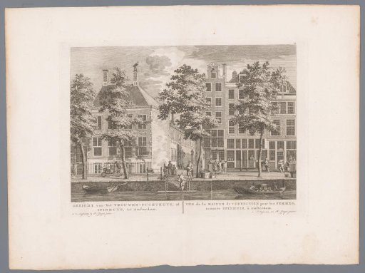 View of the Spinhuis in Amsterdam