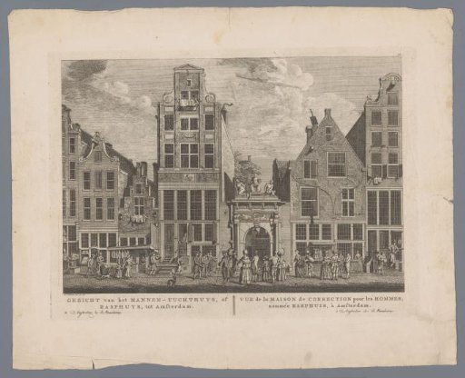 View of the Rasphuis in Amsterdam