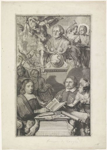 Lutheran Preachers Before the Bust of Martin Luther