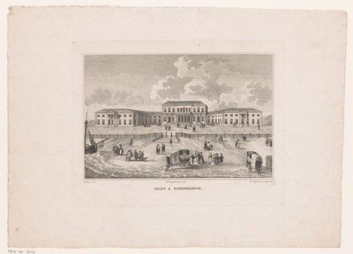View of the Municipal Bathhouse on the Beach at Scheveningen