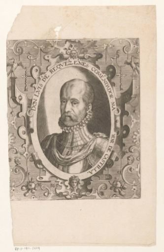 Portrait of Don Luis de Requesens y Zunega, Governor-General of the Netherlands