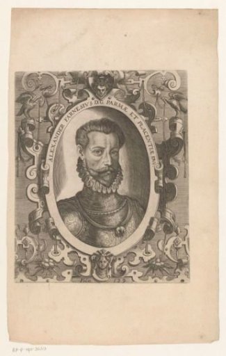 Portrait of Alexander Farnese, Duke of Parma