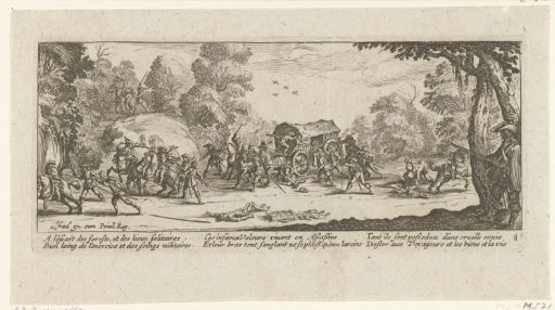 Soldiers ambush travelers