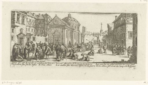 Wounded at a hospital