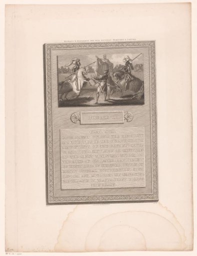 King Richard II suspends the duel between Thomas de Mowbray and Henry IV
