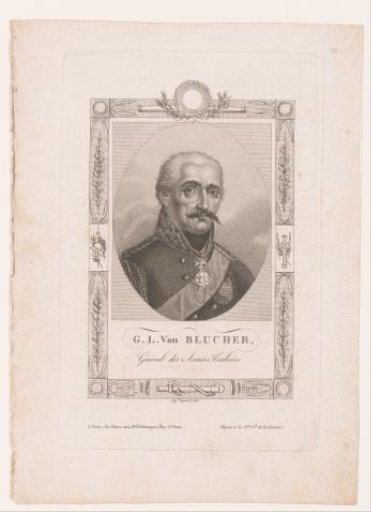 Portrait of Gebhard Leberecht von Blücher