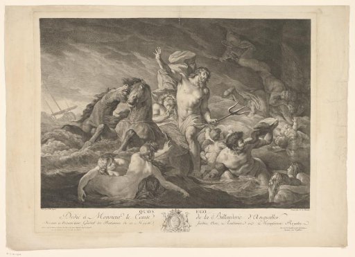 Neptune calms the waves