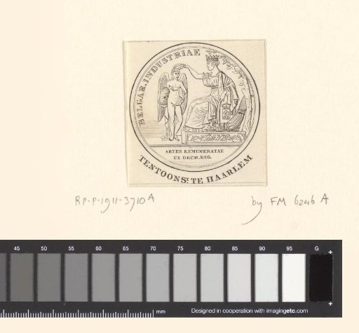Medal awarded as a prize at the National Industry Exhibition, 1825