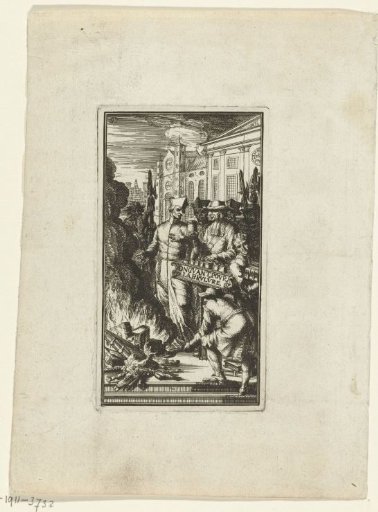 Burning of books.