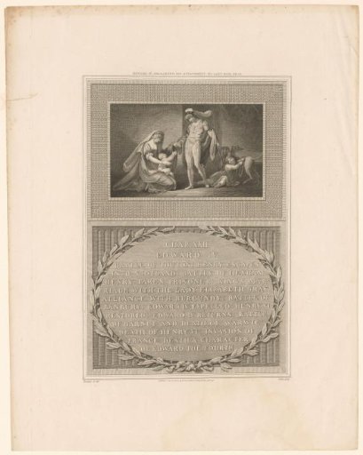 Edward IV, King of England, with Elizabeth Woodville and children
