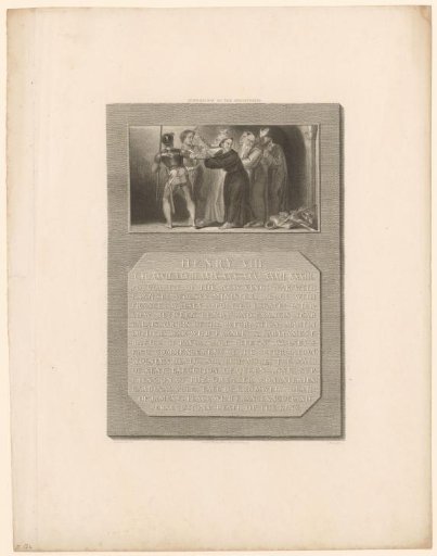 Two Soldiers Lead Five Monks Out of a Monastery