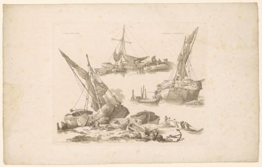 Quays with cargo ships