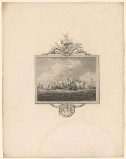 Warships at sea
