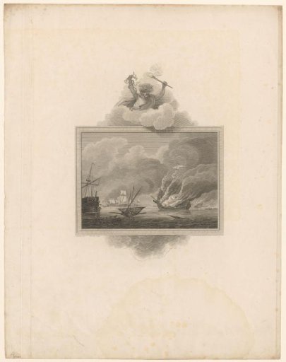 Victory over the French fleet in Milford Haven
