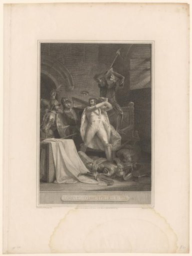 Richard II of England Defends Himself Against His Murderers