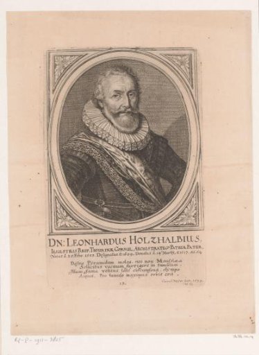 Portrait of Leonhard Holtzhalb