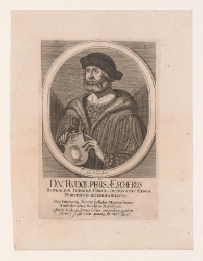 Portrait of Rudolf Escher