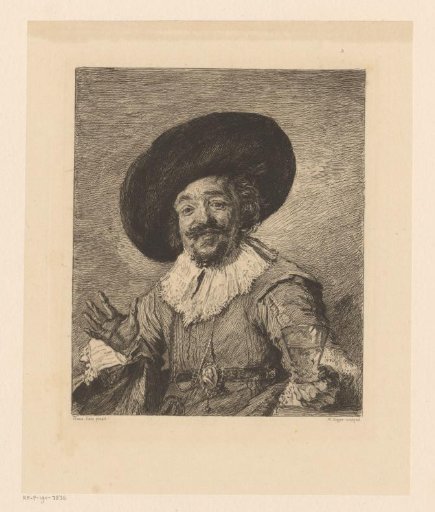 Militiaman Holding a Birch Broom, Known as 'The Merry Drinker'