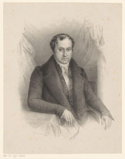 Portrait of Mr. Van der Hoeven Jaarsveld