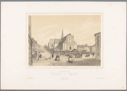 View of the Church of Saint-Nicolas in Boulogne-sur-Mer