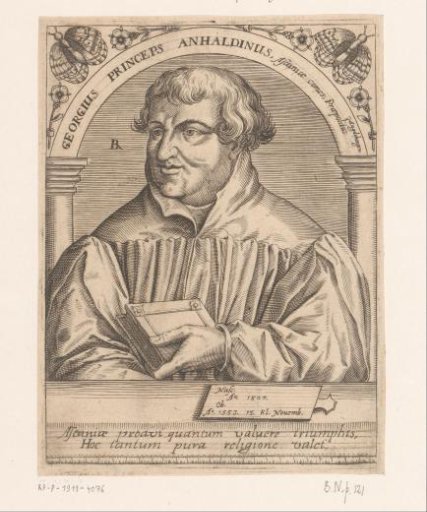 Portrait of Prince Georg III of Anhalt-Dessau