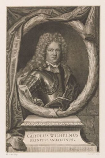 Portrait of Karl Wilhelm von Anhalt-Zerbst