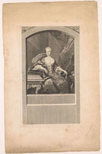 Portrait of Princess Agnes Wilhelmine von Anhalt