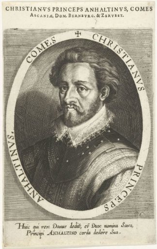 Portrait of Christian I of Anhalt