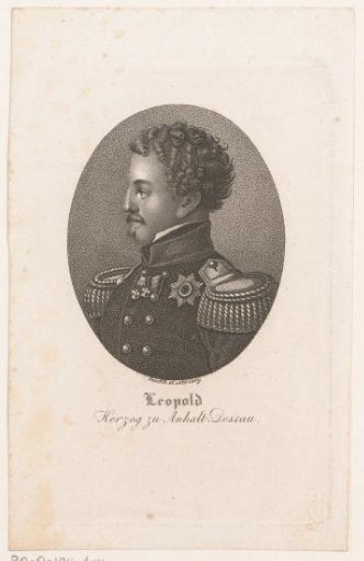 Portrait of Leopold IV Friedrich, Duke of Anhalt-Dessau