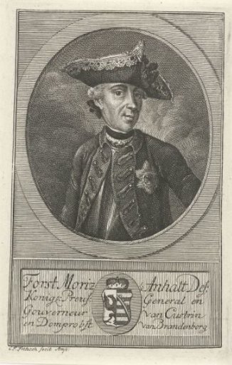 Portrait of Maurice of Anhalt-Dessau