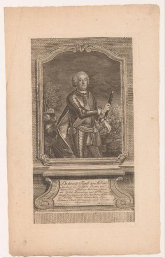 Portrait of Dietrich von Anhalt-Dessau