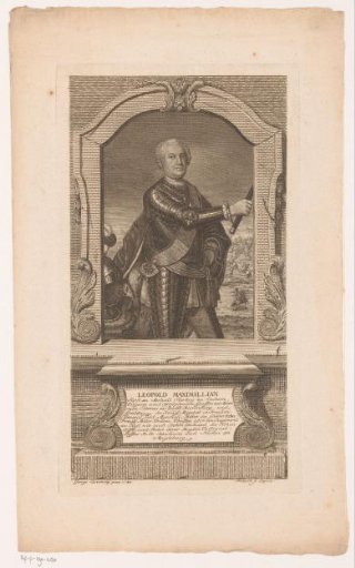Portrait of Leopold Maximilian von Anhalt-Dessau